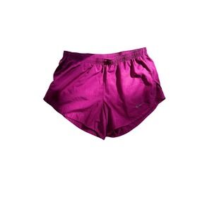 Nike Dri-FIT Magenta Pink Running Shorts Womens Small Zipper Pocket Workout